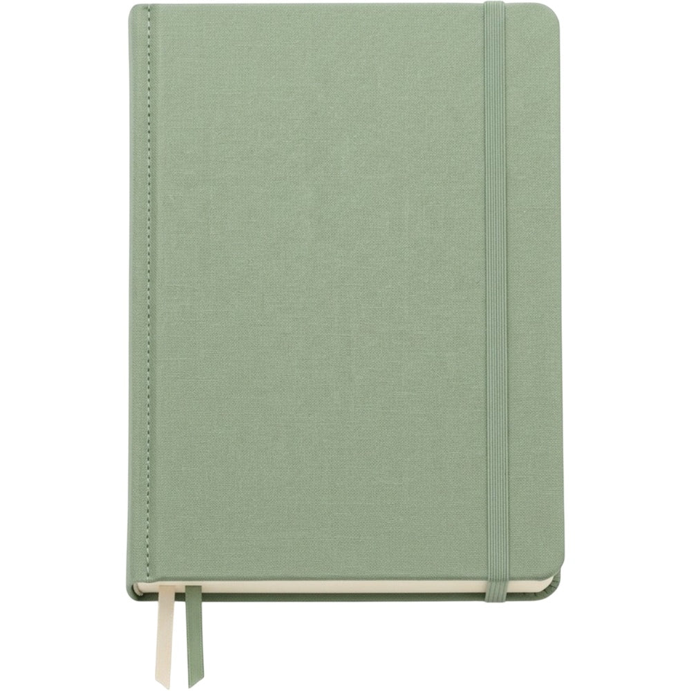 Zylocraf Softcover Travel Journal Blank Pages 144 Pages Sage Green
